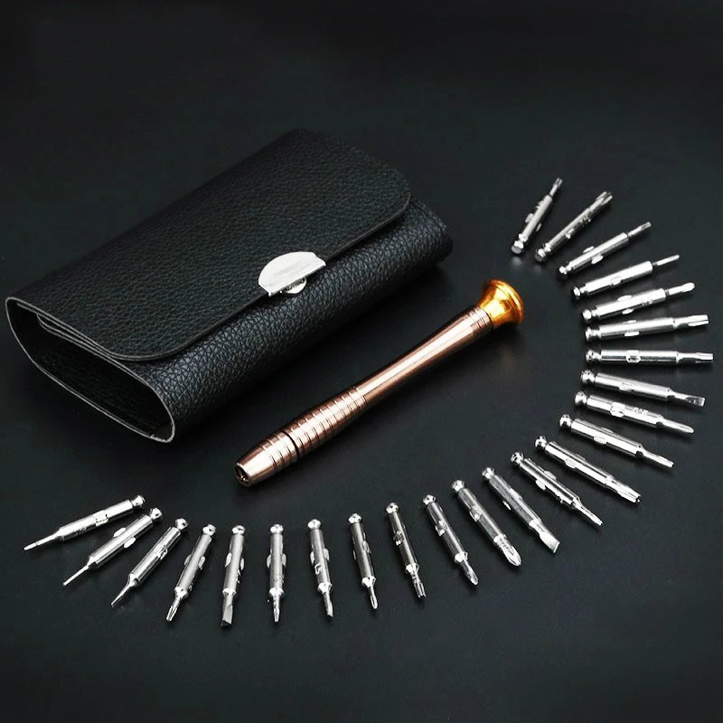 25 шт. карманные прецизионные Магнитная отвертка набор мобильный телефон ремонт