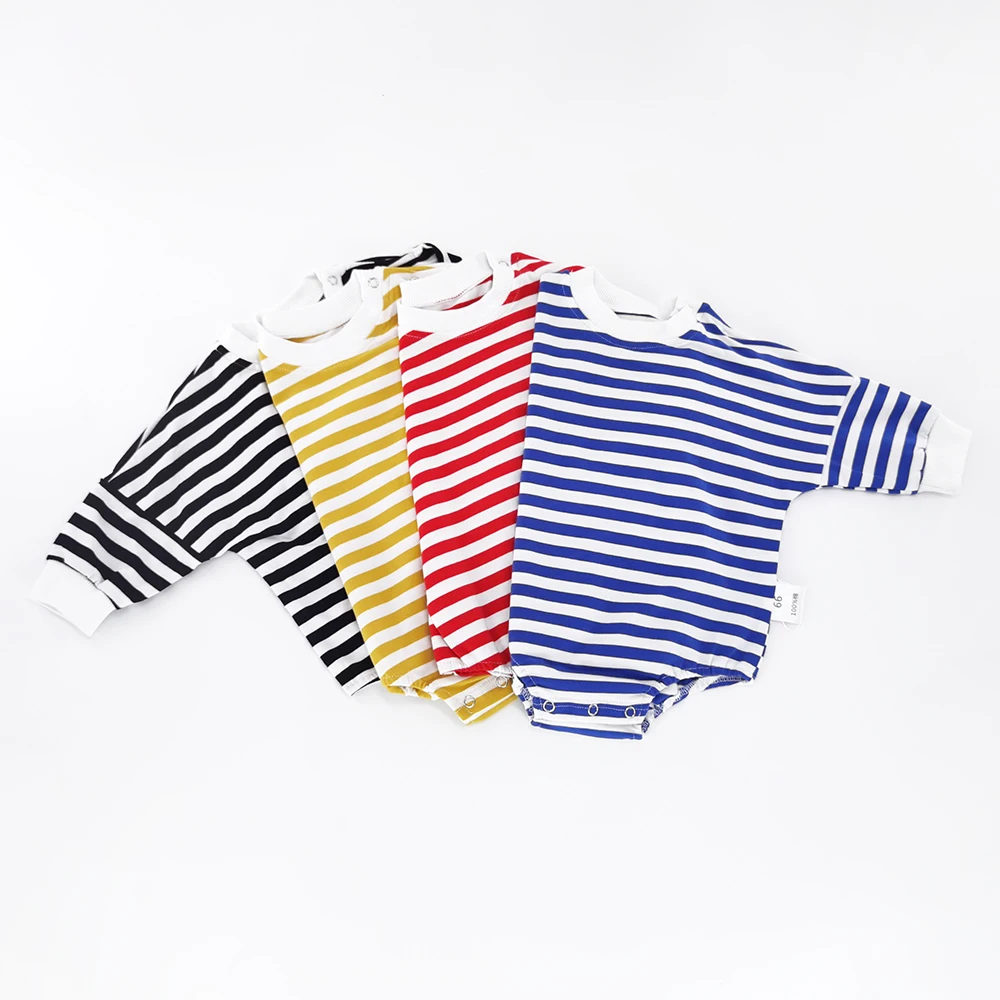 Новый летний хлопковый комбинезон для маленьких девочек и мальчиков