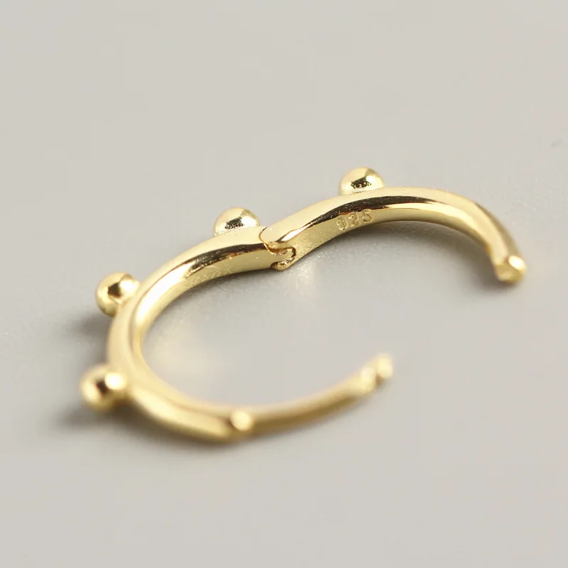 Серьги-Клипсы из серебра 925 пробы с бусинами | Украшения и аксессуары