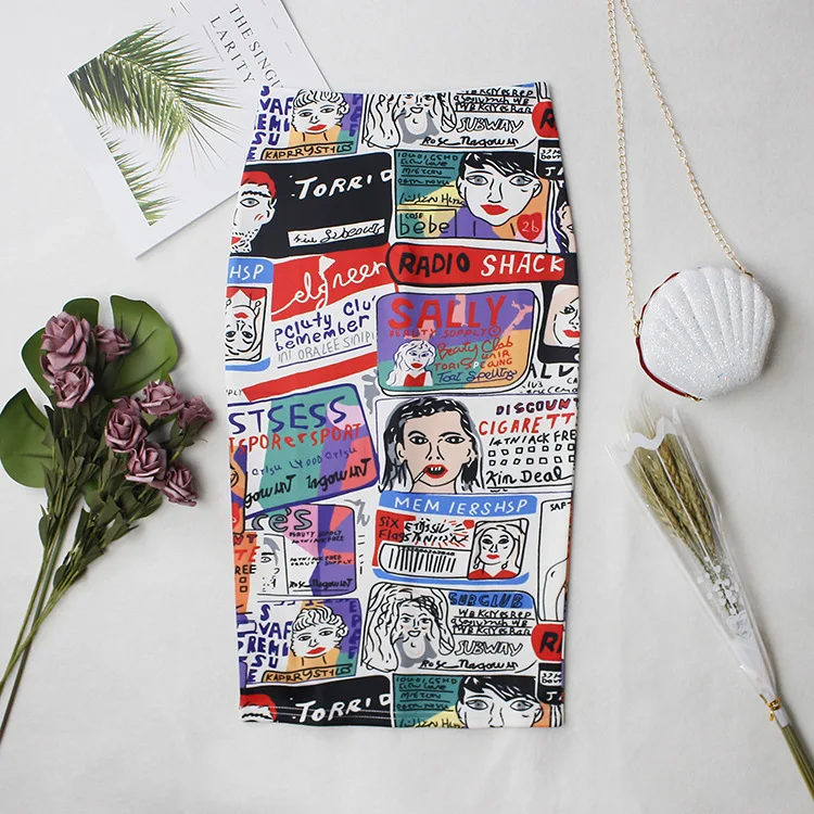 Юбка карандаш женская для девочек с завышенной талией|Женские юбки| |