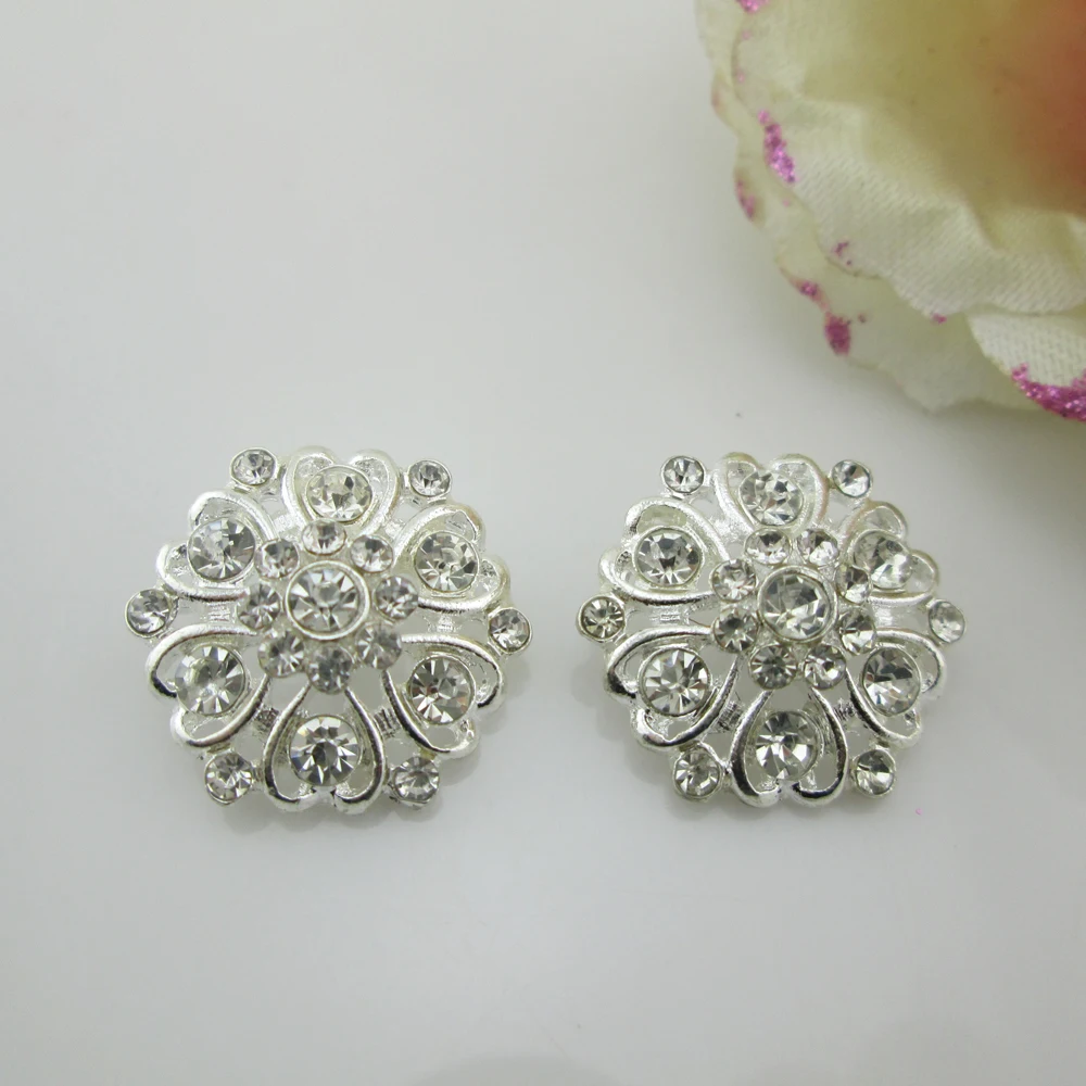 5 шт. металлические алмазные пуговицы Стразы | Дом и сад