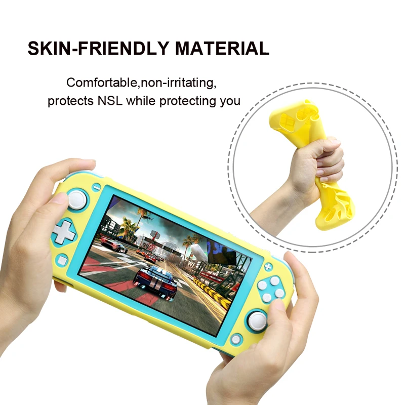 Мягкий силиконовый чехол защитный для Nintendo Switch Lite мягкий Кристальный консоли NS