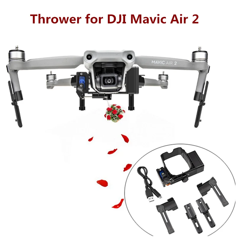 Пульт дистанционного управления с цепным для DJI Mavic Air 2S AIR2Fishing доставки приманки