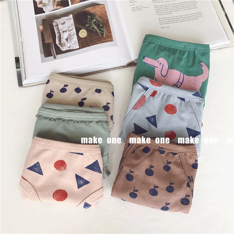 Коллекция 2019 года брендовые Трусики для маленьких мальчиков и девочек модные