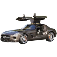 118 gta sls amg supercar simulation alloy sports car model collection gift