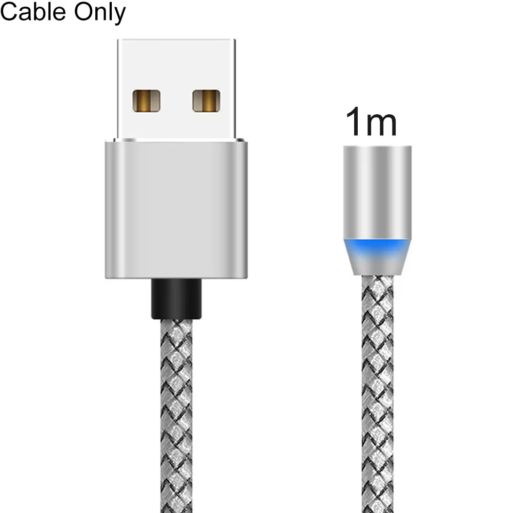 1/2 м 3 1 а Micro USB Type-C Магнитный кабель для быстрой зарядки и передачи данных Android iPhone |