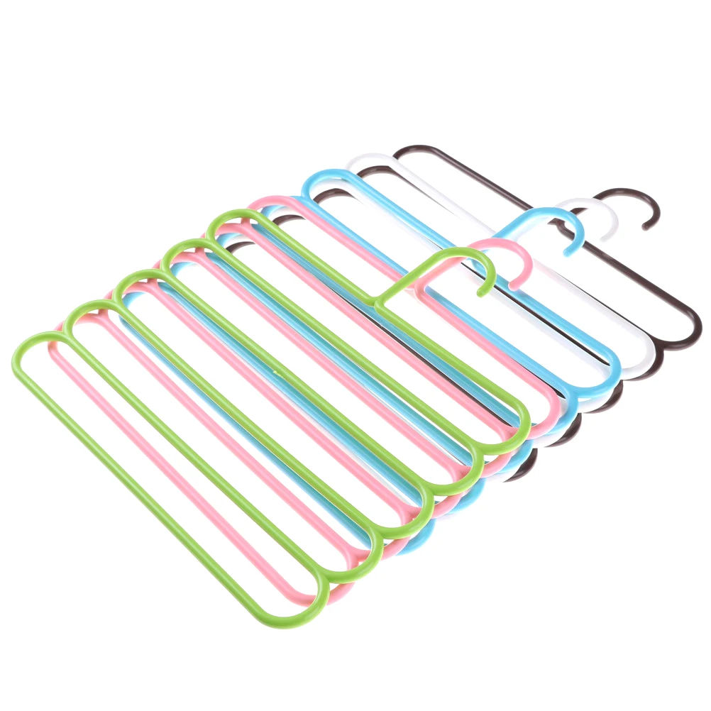 1 шт. 5 слойные многофункциональные вешалки для одежды хранения брюк нескользящая