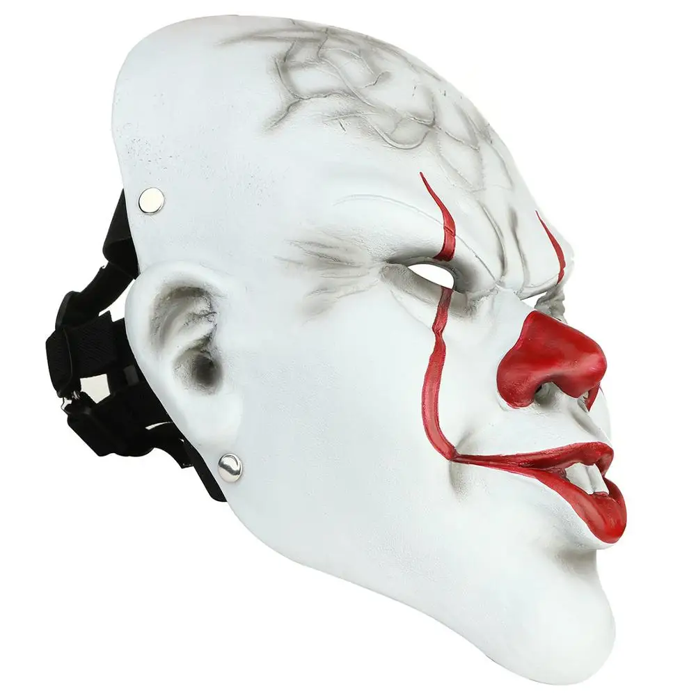 Смола Хэллоуин косплей костюм реквизит фестиваль белая маска игрушки для