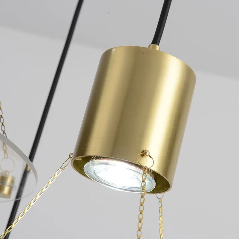 Европа ресторан люстра современная лаконичная вилла модель между