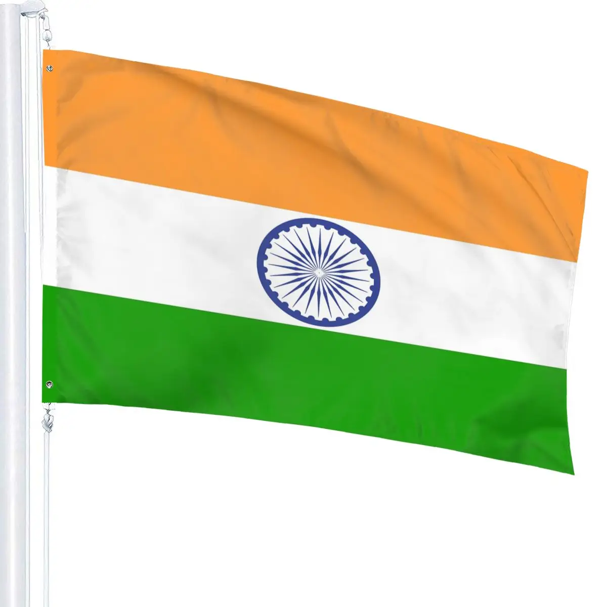 Индийский флаг 90x150 см | Дом и сад