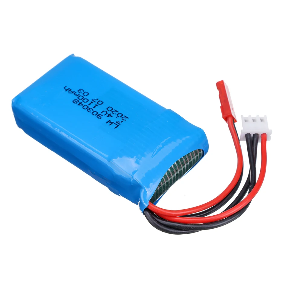 Литий-Полимерный Аккумулятор 7 4 В 1100 мАч 25C для WLtoys A949 A959 A969 A979 V912 V913 V353 k929 V262 L959 T23 T55