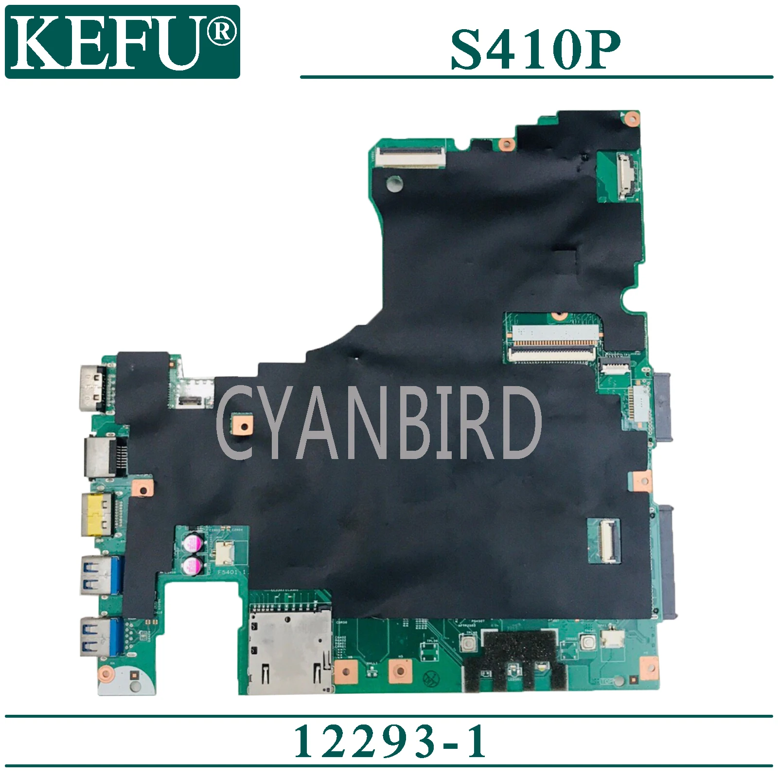 

KEFU 12293-1 original mainboard for Lenovo Ideapad S410P with I7-4500U GT720M Laptop motherboard