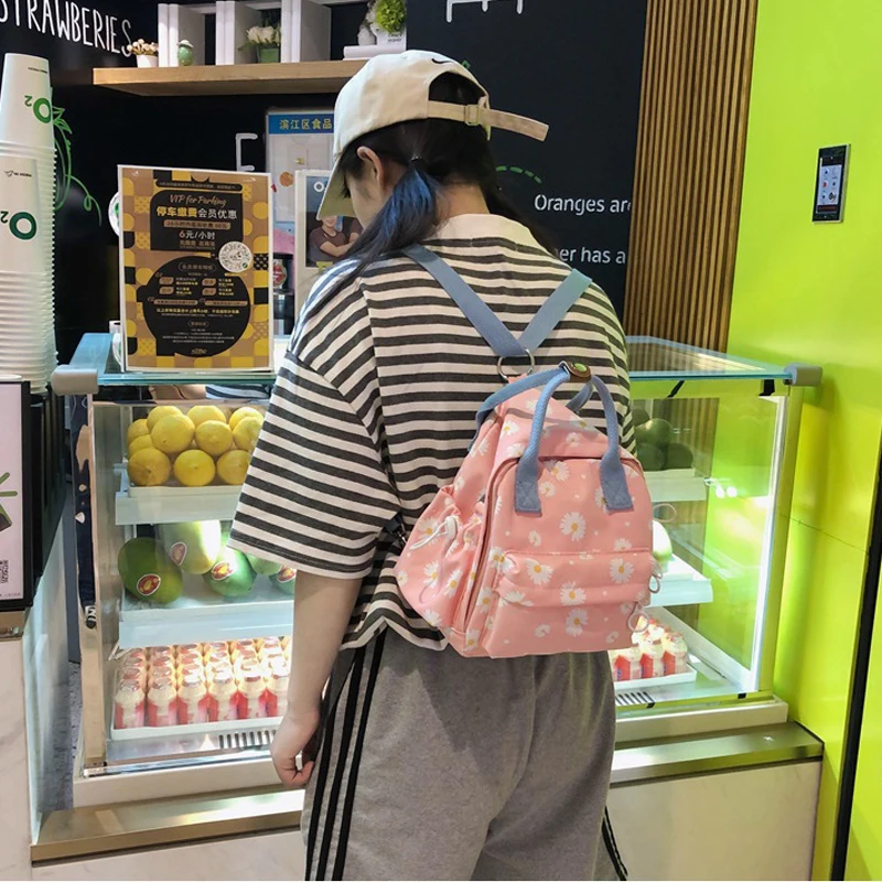 

Fashion Women Backpack High Quality Shoulder Bags Printing Handbag Schoolbags for Teenagers Girls Top Trend Personality Bagpack