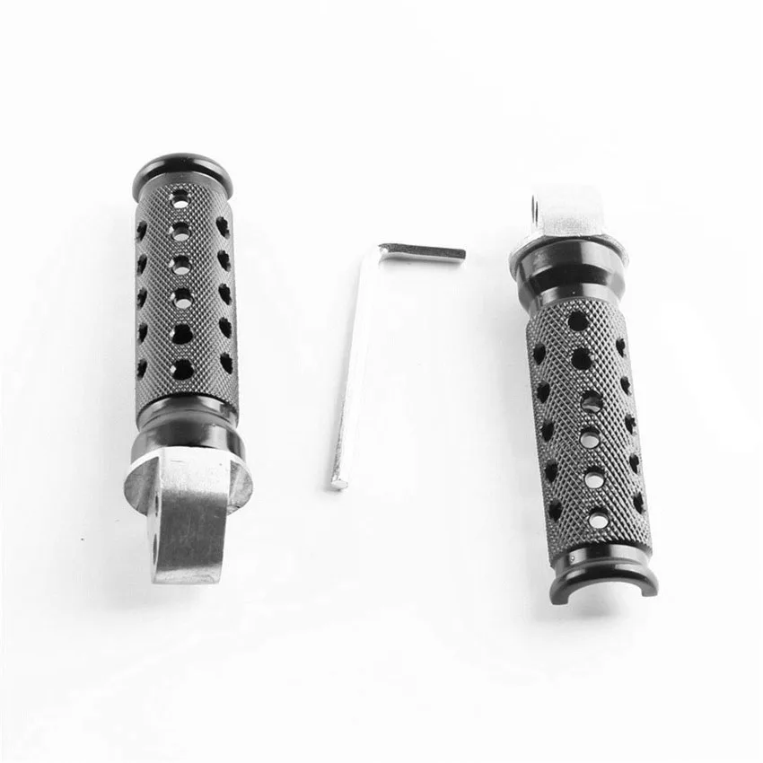 

For Suzuki GSXR600/750 1997-1999 Front Foot Peg Footrest Motorcycle Accessories Black