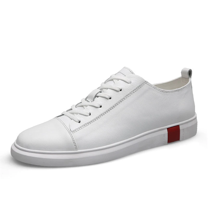 Мужские туфли ручной работы из натуральной кожи повседневные кроссовки на