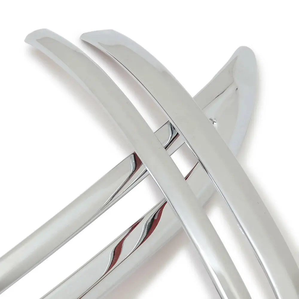 

For Nissan Leaf 2017-2019 Chrome Rearview Mirror Strips Molding Cover Trim