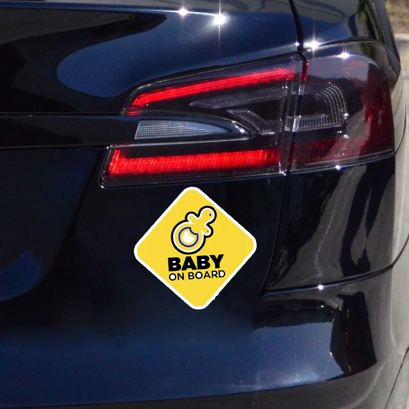 Предупреждающий знак Aliauto стикер для автомобиля мультяшный детский на доске