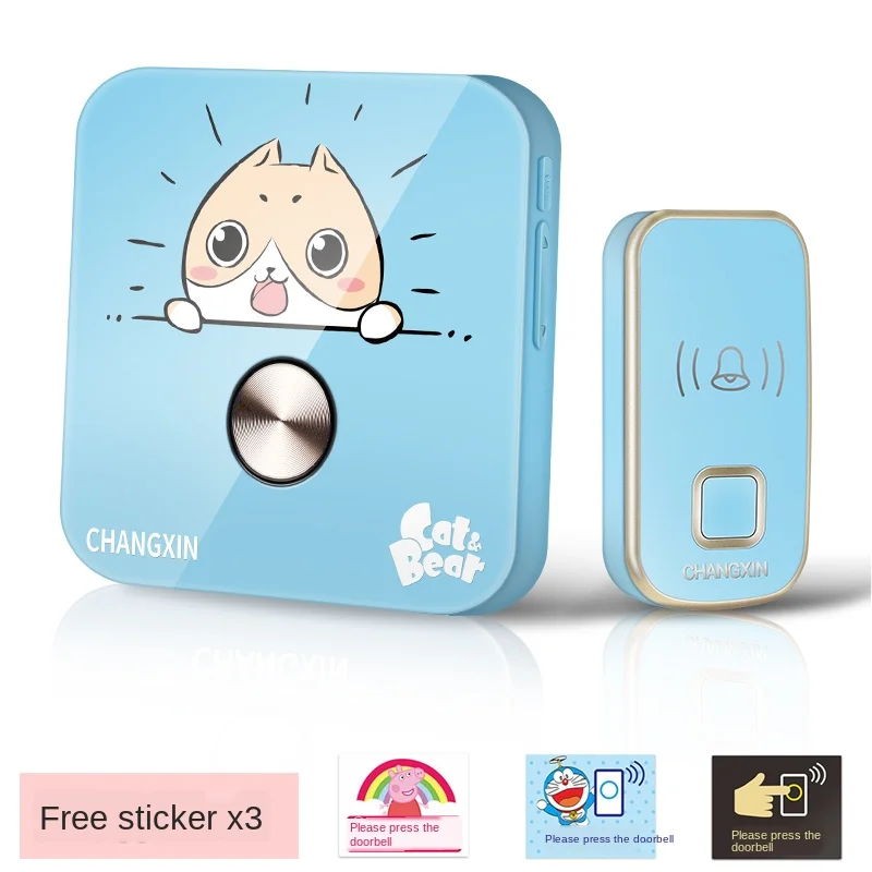 Дверной Звонок беспроводной домашний умный дверной звонок ультра дистанционный