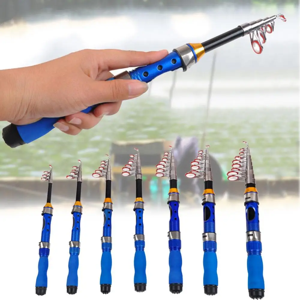 Новинка Высококачественная миниатюрная ультракороткая удочка телескопическая