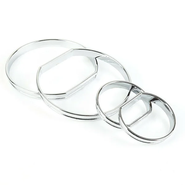 Для BMW E46 M3 M хромированный Спидометр колец циферблата ободок отделка Speedo AC/Tech Sport |