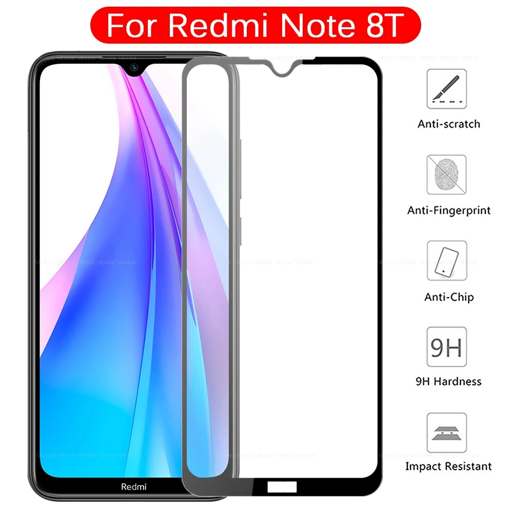 Противоударное закаленное стекло для Xiaomi Redmi Note 8 T 2019 6 3 дюймов Защитное экрана note
