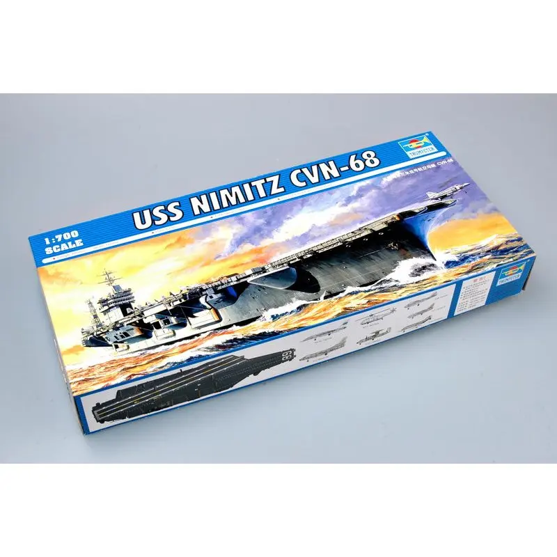Набор моделей Trumpeter 05714 1/700 USS NIMITZ CVN-68 | Игрушки и хобби