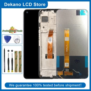 For OPPO Realme 6 RMX2001 Original LCD Display Touch Screen Digitizer
Assembly + Frame Tools Adhesive Black
