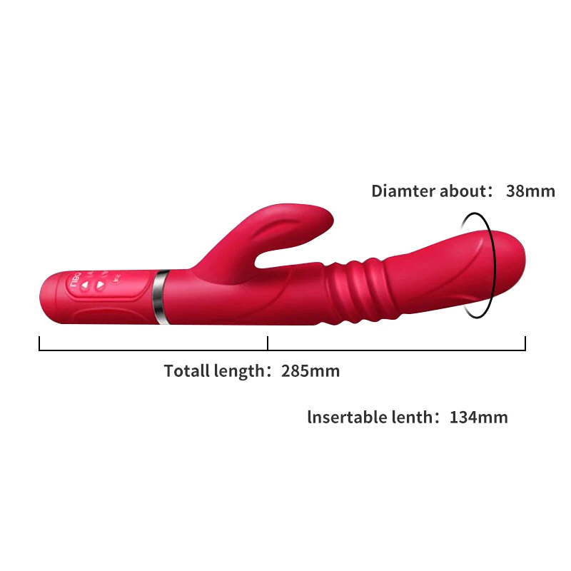 Вибратор фаллоимитатор для женщин двойная вибрация силиконовый