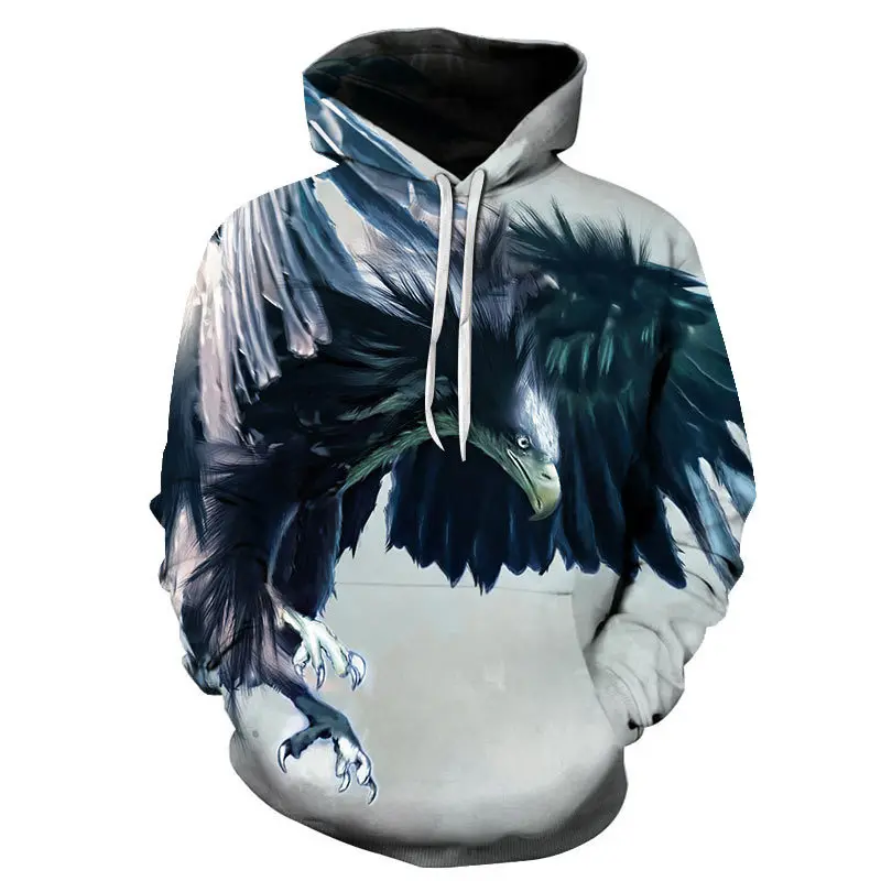 

Men's Sweater 2021 Spring And Autumn New Trend Fashion All-match Hoodie Sweater 3D Printing Hooded Cool Hoodie Sweatshirt