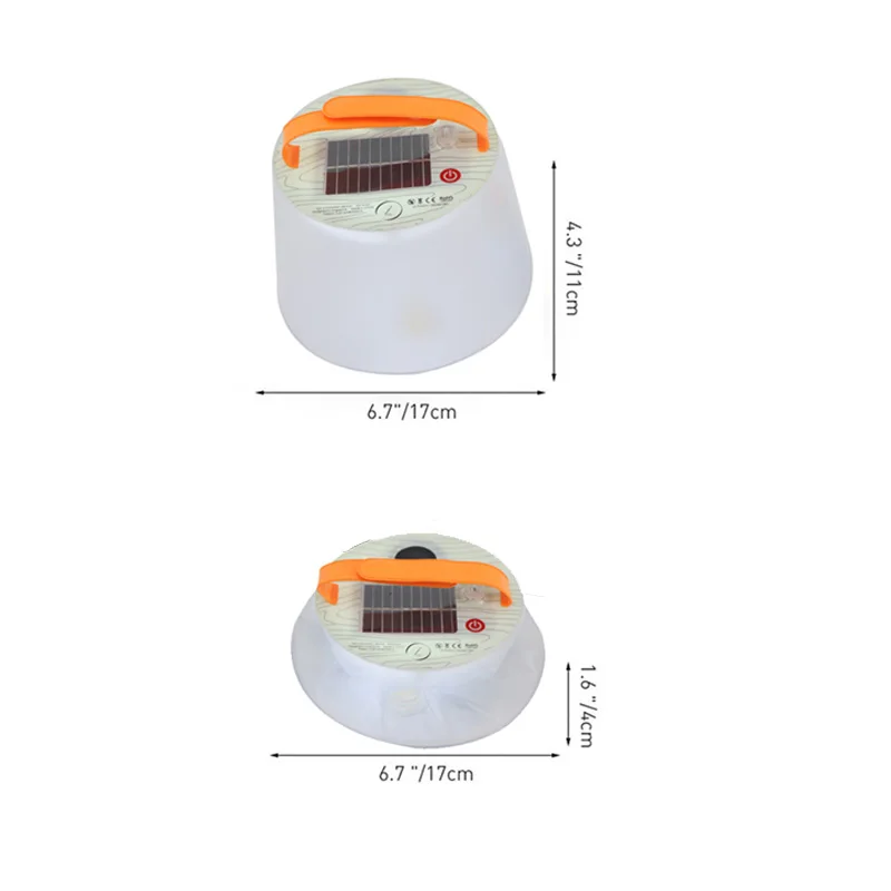 

Folding Solar Panel Generator Solar Light Outdoor Colorful LED Bluetooth Speaker Inflatable Lamp Portable Lantern DIY Charging