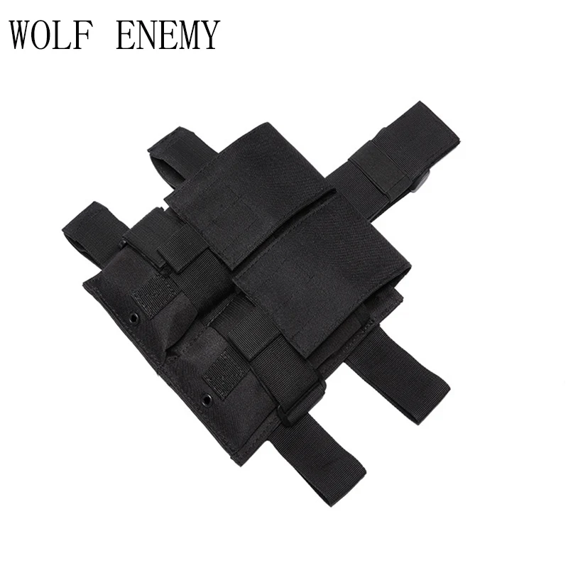 Тактическая Сумка Molle Double M4 5,56 мм Mag, подсумок для страйкбола, пейнтбола