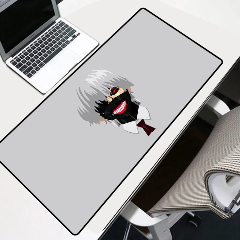 Коврик для мыши с принтом аниме Токио KanekiKen RGB многоугольный коврик HD печатью