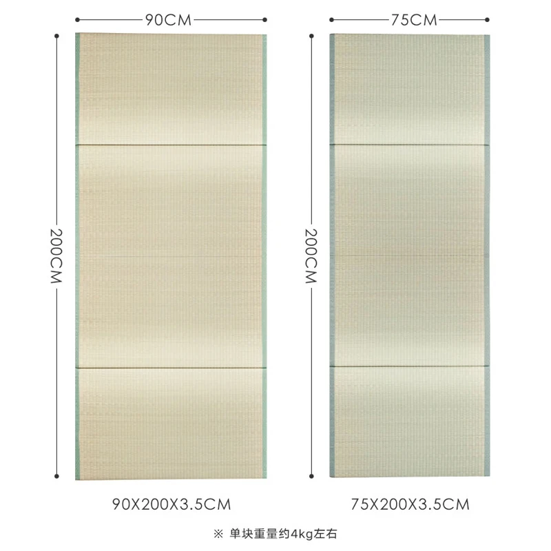 Складной матрас татами в японском стиле коврик для травы простой и комнатный