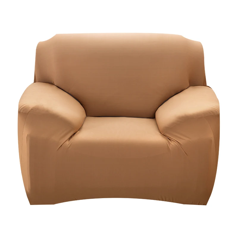 

Elastic Solid Color Sofa Cover Non-slip Sofa Cover Four Seasons All-inclusive Elastic Sofa Cushion Sofa Towel 1/2/3/4 Seat
