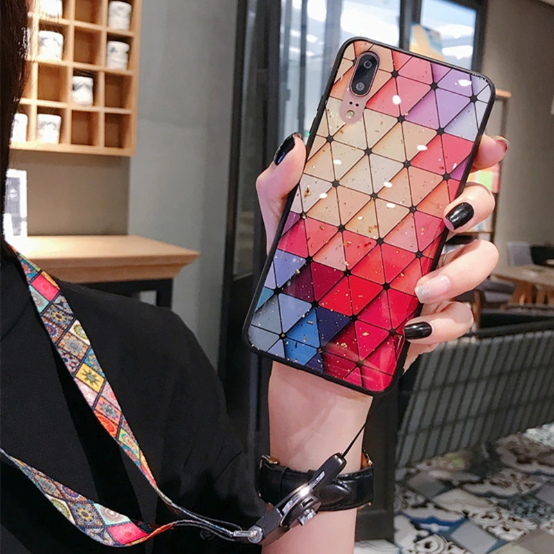 Многоцветный сетчатый чехол для Samsung Galaxy S10 A10 M20 M30 A7 A8 A9 2018 A750 S8 S9 Plus A50 A30 A70 A40 A20 A60 S7e