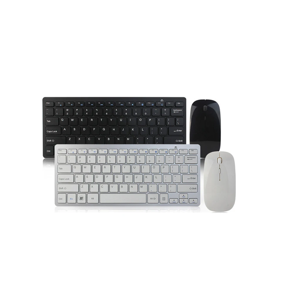 

2.4GHz Wireless Keyboard Set Ultra-thin Compact Small Keyboard And For PC Desktop Computer Notebook Windows XP/Vista/7/8/10