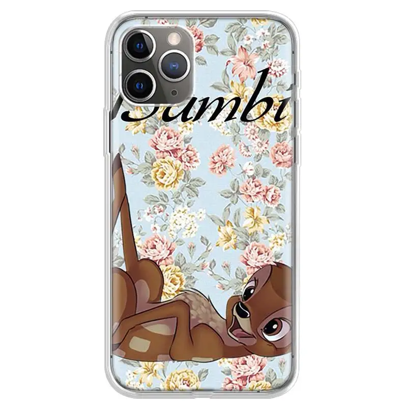 

Bambi Thumper Phone Case For Apple iPhone 7 8 Plus 11 12 Mini Pro 10 X XS XR 6 6S 5 5S SE Max Soft Clear Silicone