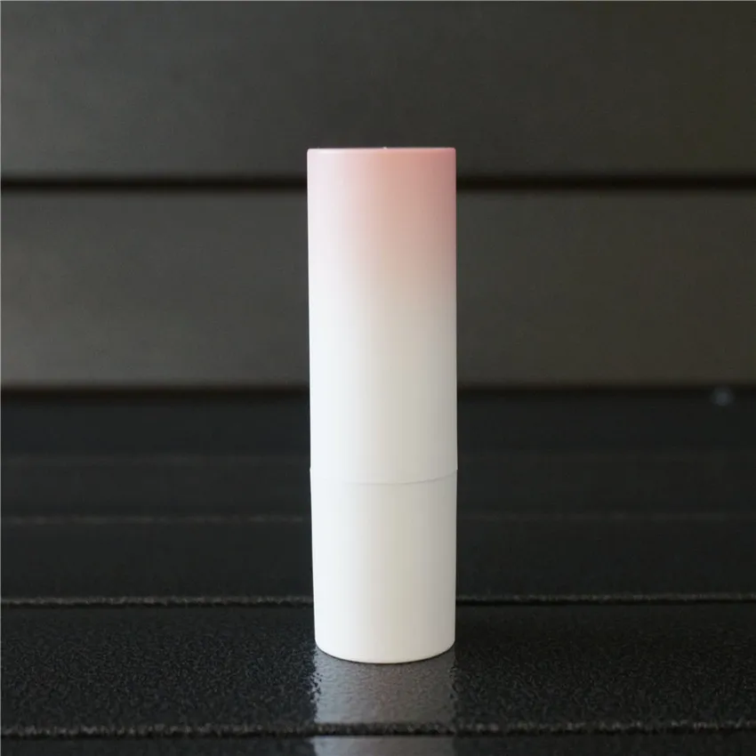 

2pcs 12.1mm Handmade Round Magnetic Buckle Gradient Pink Lipstick Tube Lip balm tube Empty tube Makeup Lipstick Tube