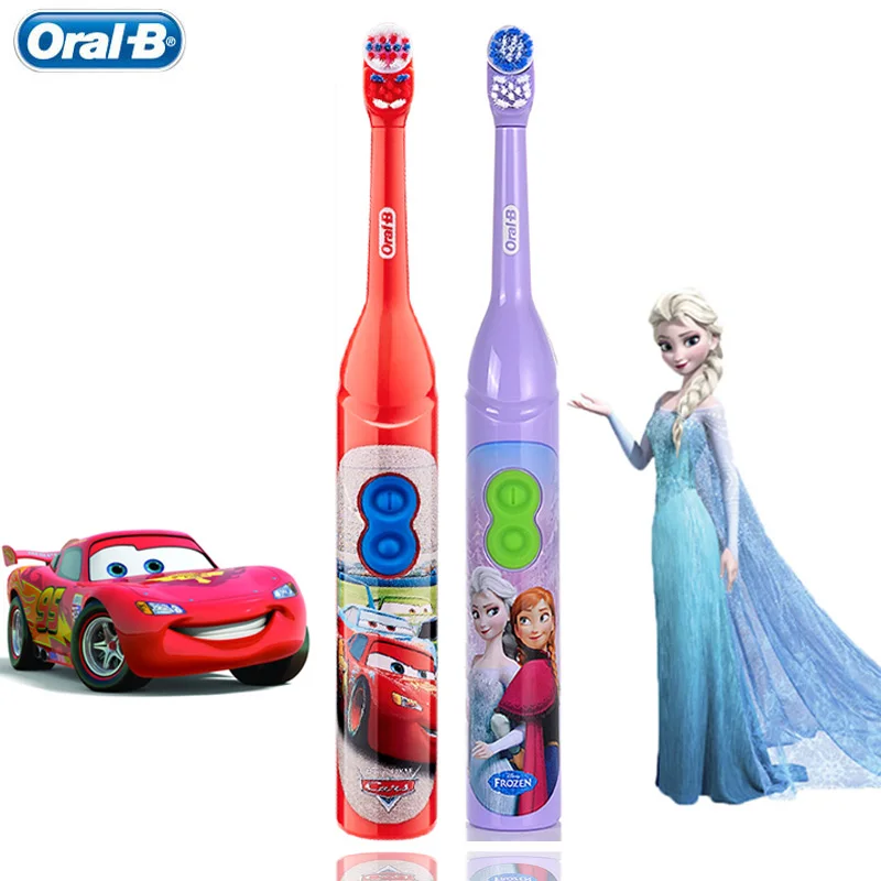 Детская электрическая зубная щетка Oral B для детской гигиены полости рта с 7200 раз