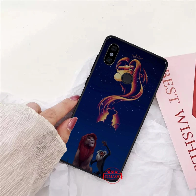Мягкий силиконовый чехол с изображением Льва короля кота Simba для Redmi 4A 4X5 Plus 5A 6 Pro 6A