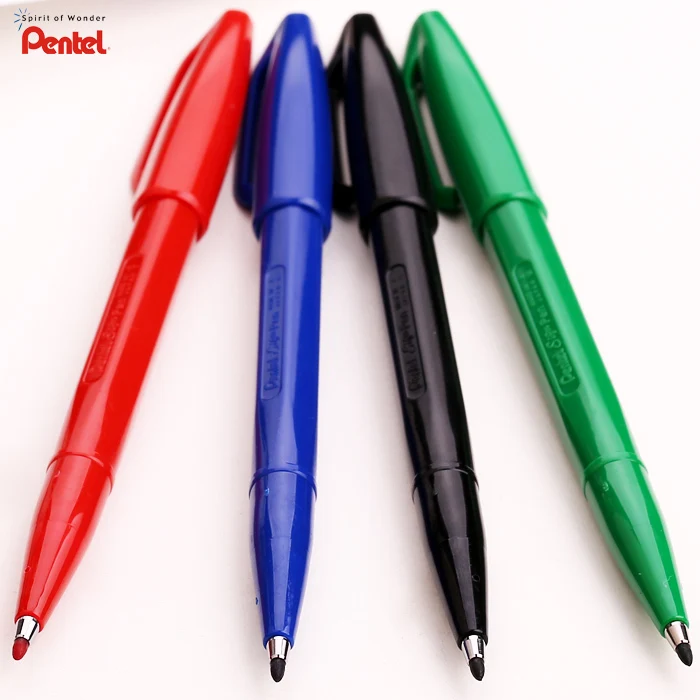 Pentel S520 эскизная ручка эскизы крючок ручная роспись 2 0 м Япония
