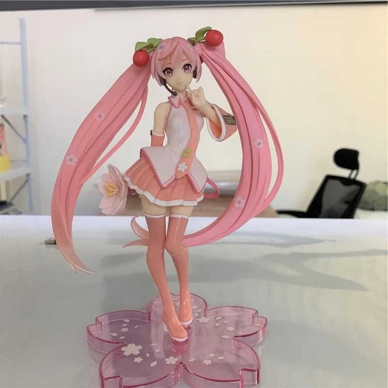 Vocaloid Hatsune Сакура Мику 2021 Коллекционная модель игрушки подарки на день рождения