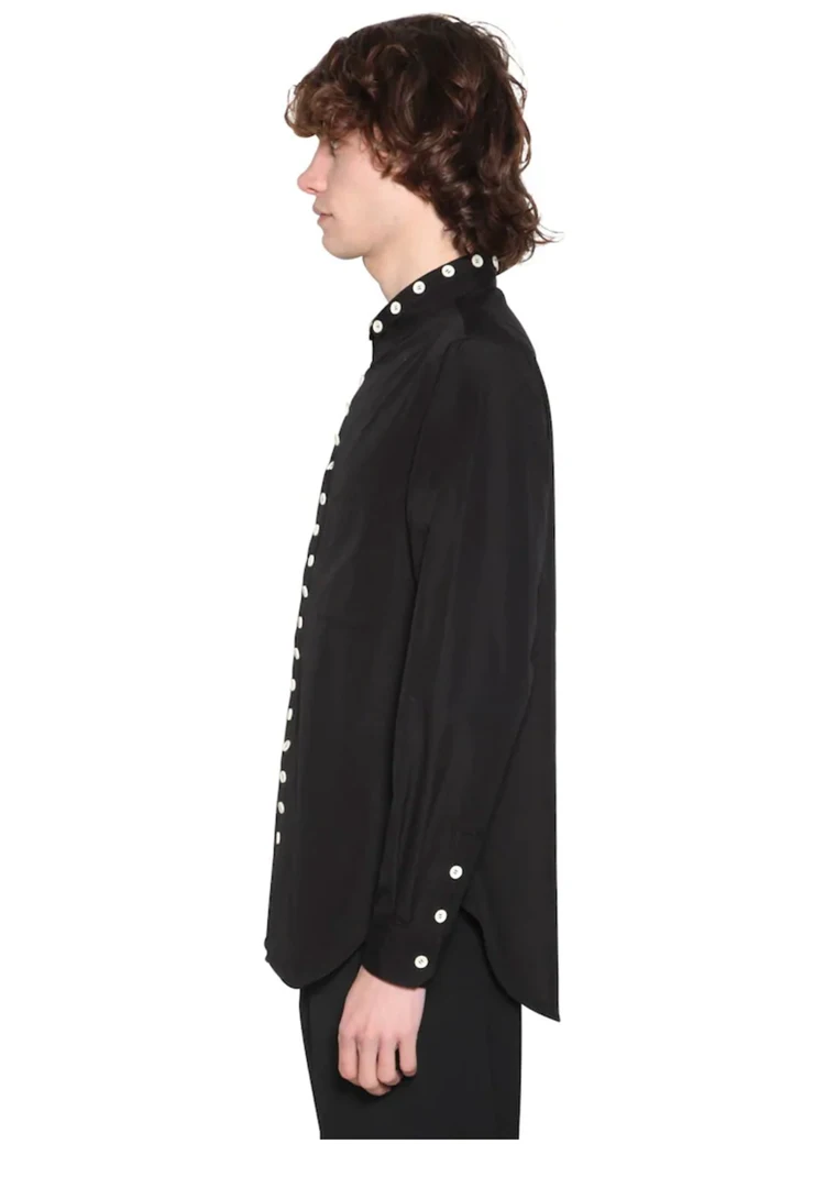 Новинка лета 2020 Мужская модная индивидуализированная рубашка большого размера с