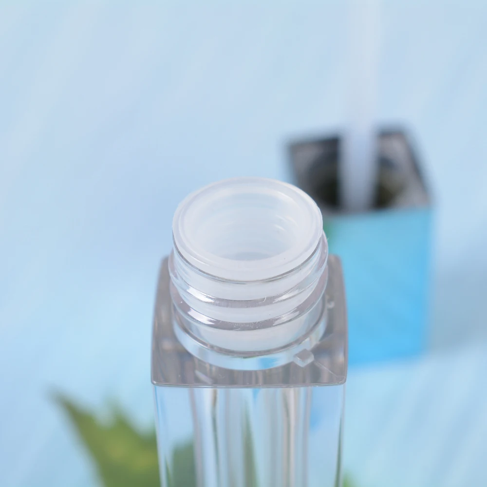 1 шт. 5 мл квадратная сине-белые Жидкий тональный крем с минералами пустой блеск