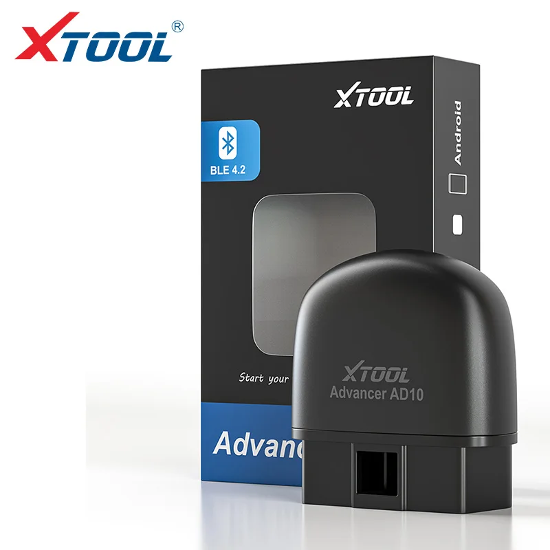 XTOOL AD10 OBD2 диагностический сканер Bluetooth ELM327 инженерный код чтение работа с iOS/Android и