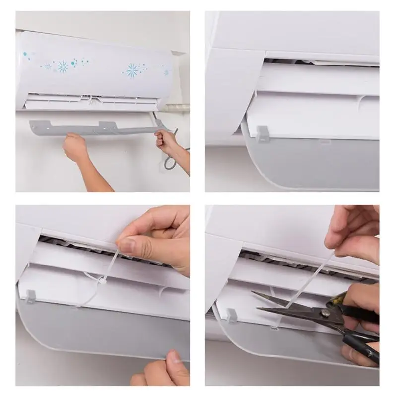 Крышка кондиционера Регулируемый ветровое стекло кондиционер перегородка щит