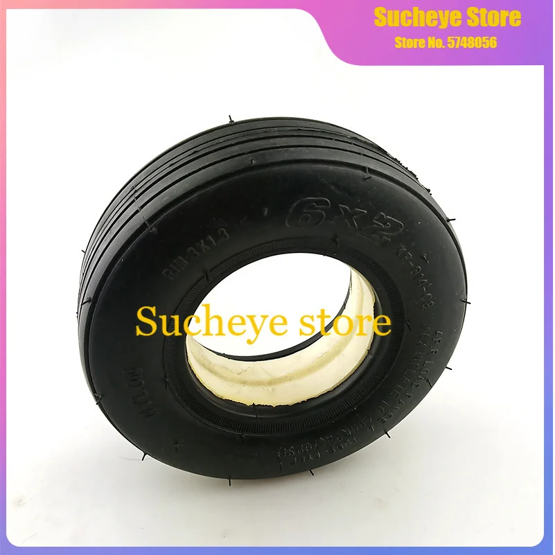 Бесплатная доставка шина 6 х2 без внутренней трубки для электрического скутера