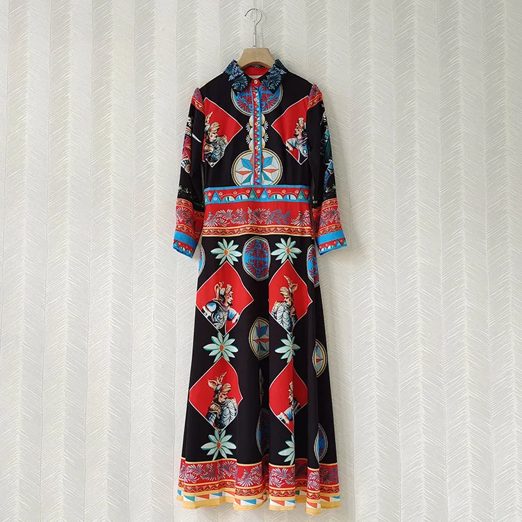 

Женское винтажное платье в стиле ретро, с длинным рукавом