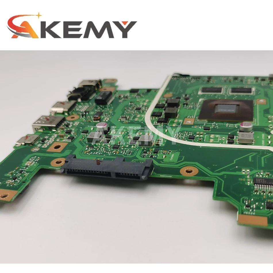 

Akemy X705NC Laptop Motherboard for ASUS Vivobook X705NC X705N original Mainboard work 100% N3350 CPU GT810M-2GB GPU