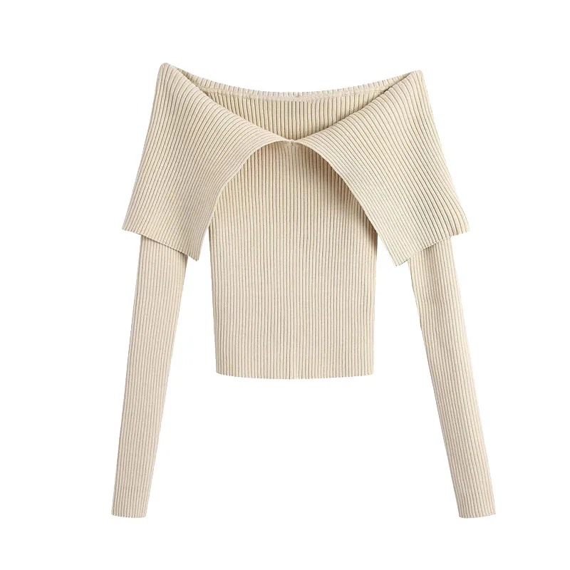 

Ladies pullovers Women's big-name pullover counters Slim-fit sweaters Western style base sweaters